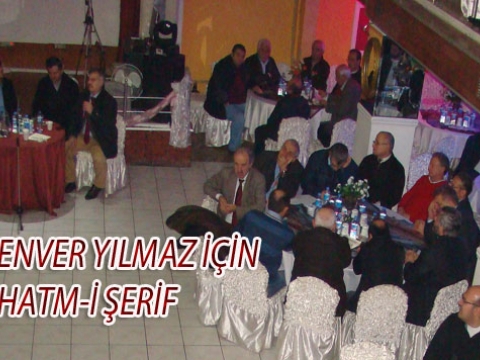 TDF başkan vekili Enver Yılmaz'ın Mevlid-i şerifi