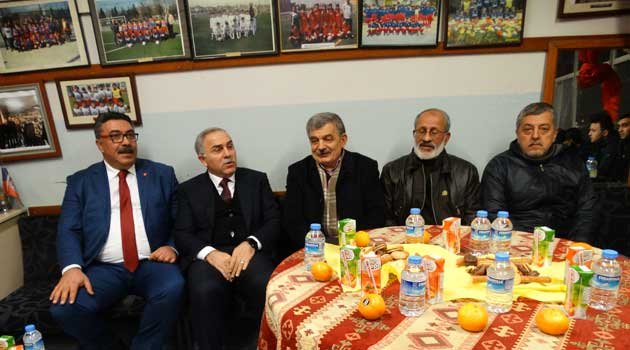 Ak Parti Bel. Bşk. adayı YSS spor kulübünde
