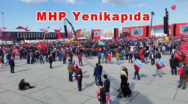 Referandum için MHp'nin İstanbul Yenikapı Mitingi