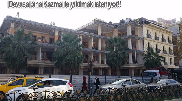 Yapılışından beri kaçak oteldi