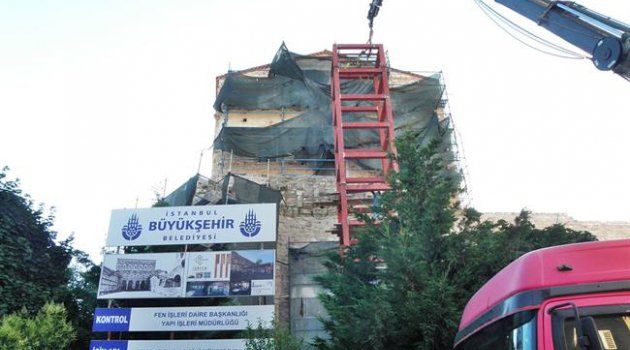 Bin yıllık Bizans sarayına modern eklemeler