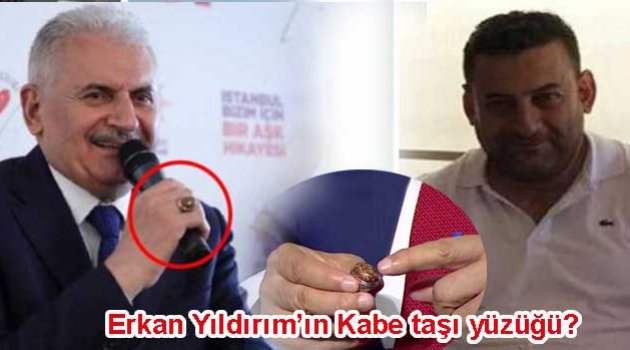 Binali Yıldırımın Kabe Taşı Yüzüğü Harammı?