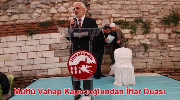 Fatih kaymakamlığı şehidler iftar sofrası