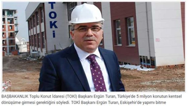 TOKİ TAM KADRO FATİHİ DÖNÜŞTÜRMEYE GELİYOR