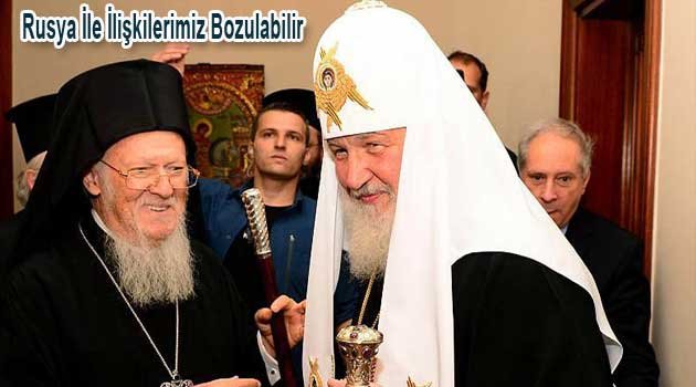 Fener patriği Yetkilerini aleni Aştı