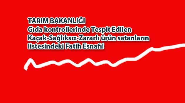 Gıda denetimine takılan firmalar