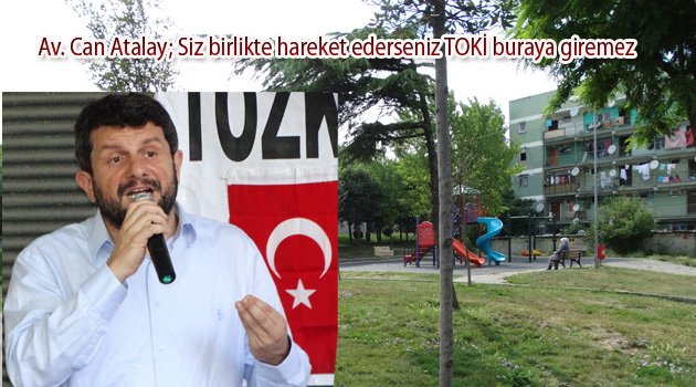 Halk TOKİ ve Güngören Belediyesine direniyor