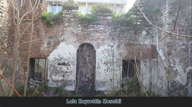 Lala Hayrettin Mescidi onarılıyor