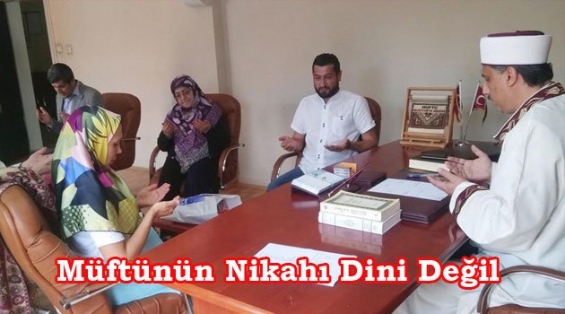 Müftülere resmi nikah kıyma yetkisi verildi