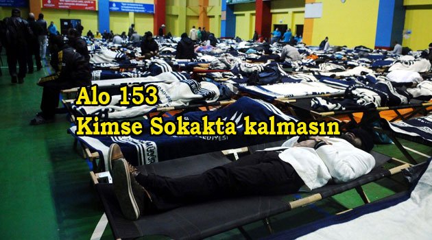 Soğuklarda Sokakta Kimse Kalmasın