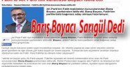 Barış Boyacı Sarıgül Hareketine, CHP'ye Katıldı