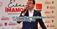 Ekrem İmamoğlu Bu Gün Fatihteydi