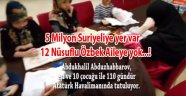 5 milyon Suriyeliye yer var 12 Türke Yok