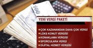 YENİ VERGİ PAKETİNDE NELER VAR ?