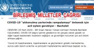 BM Ulusal Karantinada İnsan Hakları