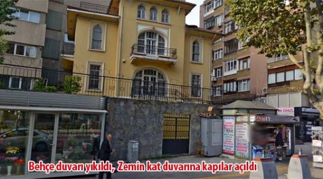 Tarihi binayı Kafeye dönüştürdüler