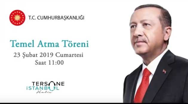 Tersanesiz Tersanenin açılış töreni bu gün