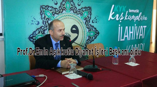 Diyanete Yeni Başkan Alimlerin torunu