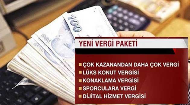 YENİ VERGİ PAKETİNDE NELER VAR ?