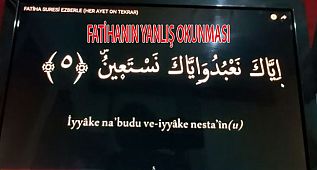 Fatiha'da vahim yanlış Namazı bozmaz mı?